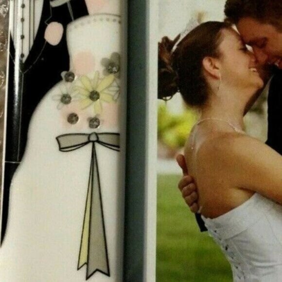 Frame Mr. And Mrs. 4x6 Wedding Picture Frame By Russ Anniversary Gift - Picture 3 of 3